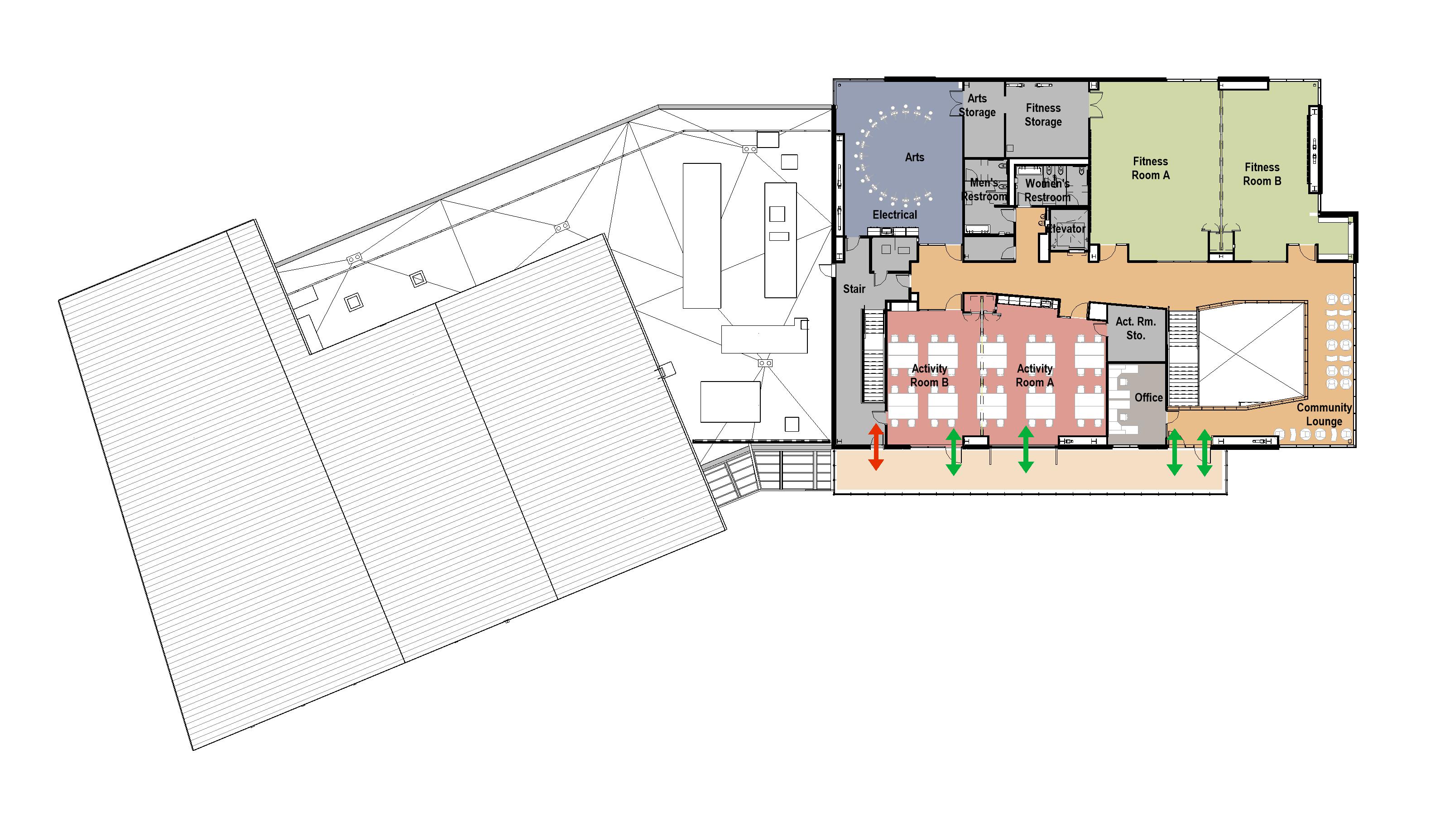 Second floor plan